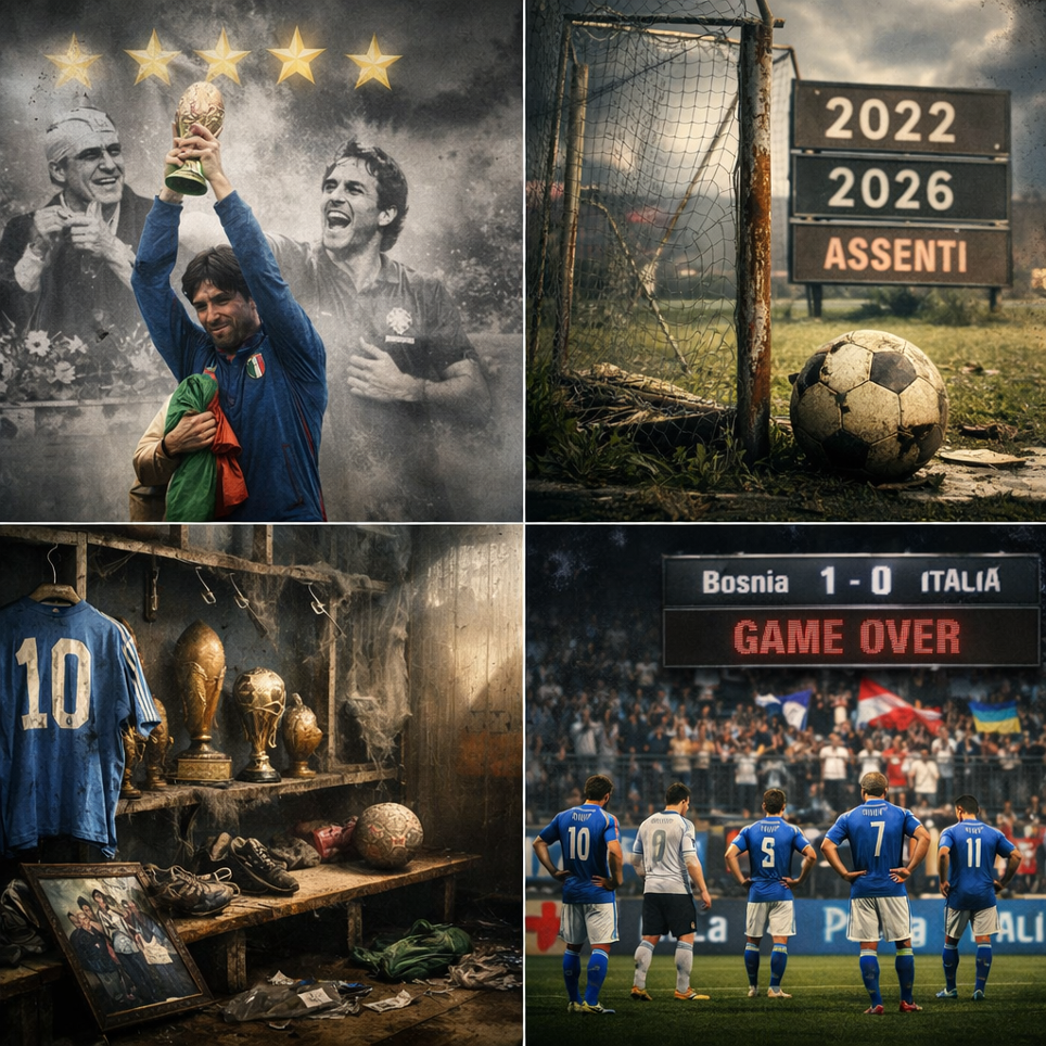 16 anni senza giocare un mondiale