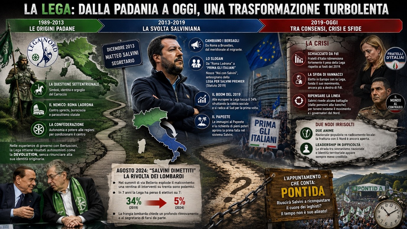 Salvini ….. lega ….. o slega?