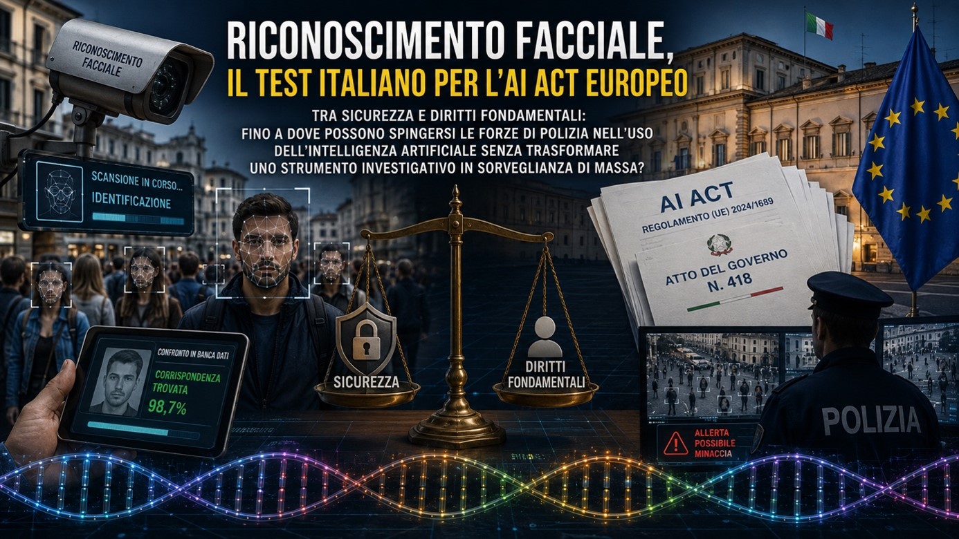 Riconoscimento facciale, il test italiano per l’AI Act europeo