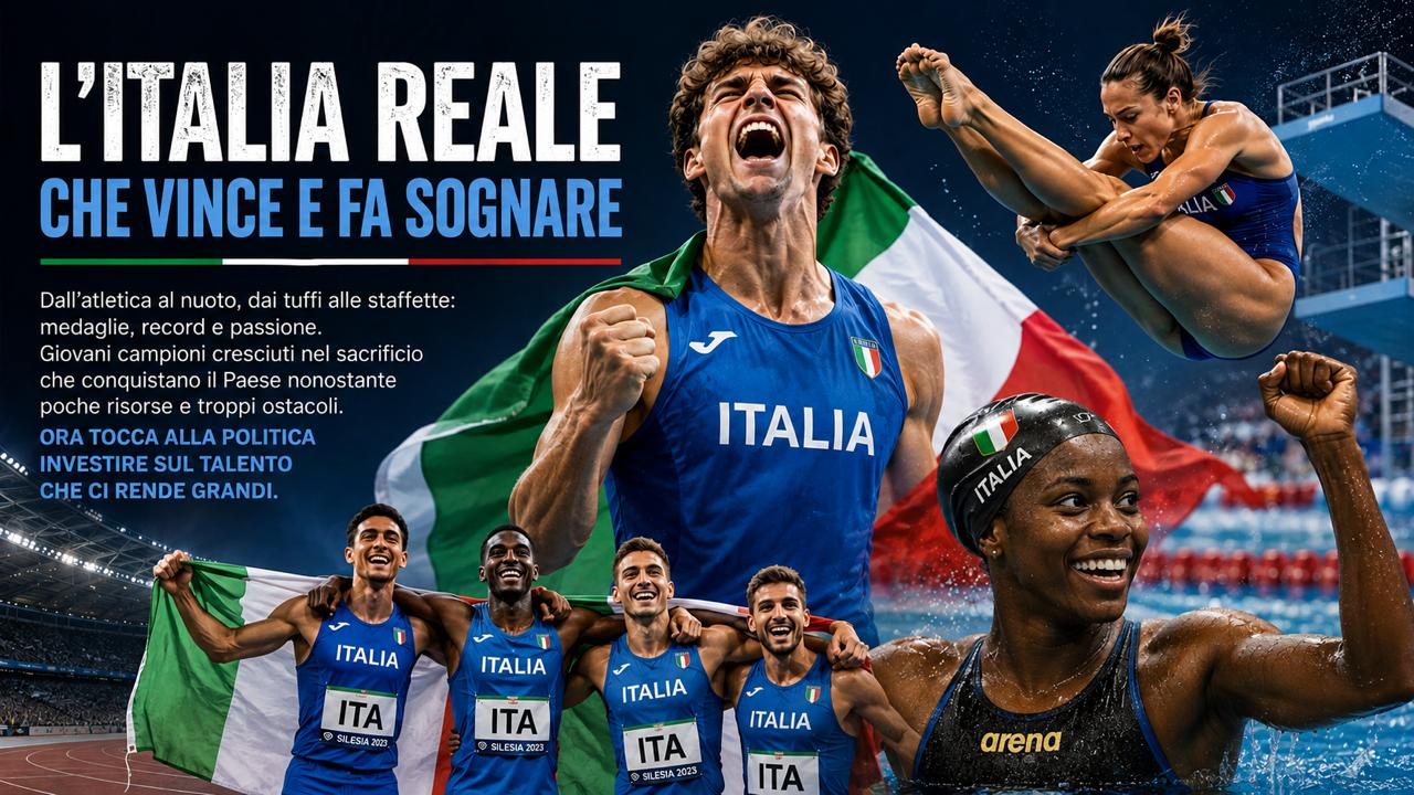 Il Paese reale è già sul podio. La politica, no