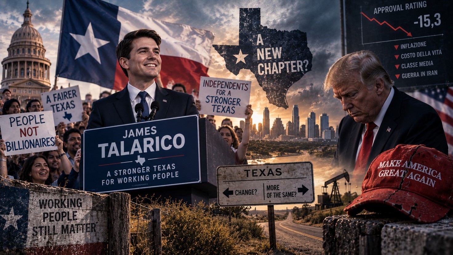 Il Texas trema. James Talarico e il crepuscolo della promessa MAGA